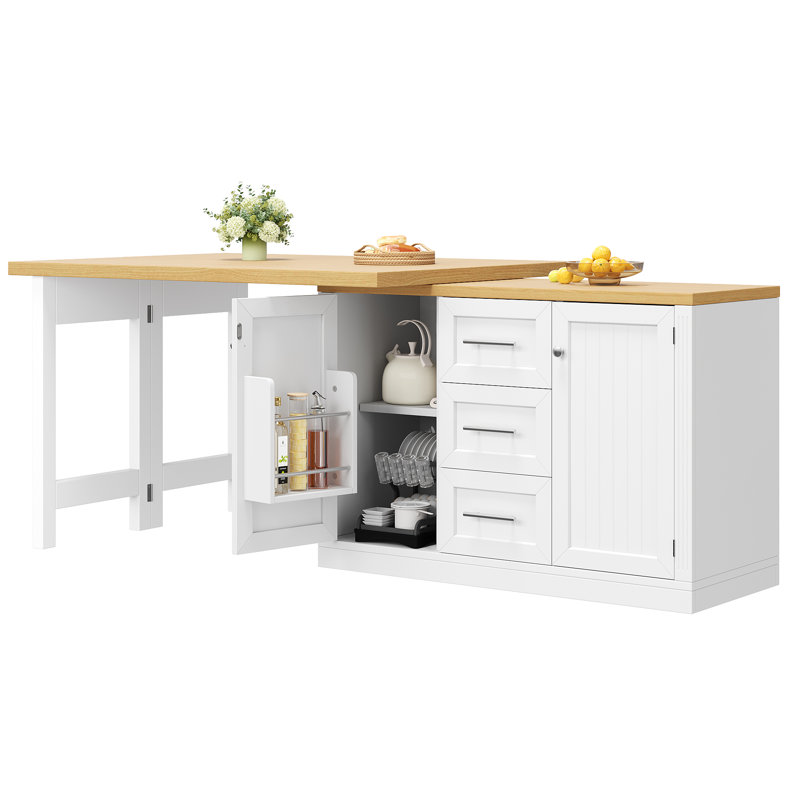 Dining Table, White / Does Not Apply