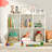 White Bookshelf 6-cube Storage Organizer Open Bookcase,toy & Display Storage Organizer Shelf For Home And Office,11in Cube (1ps)-237078434