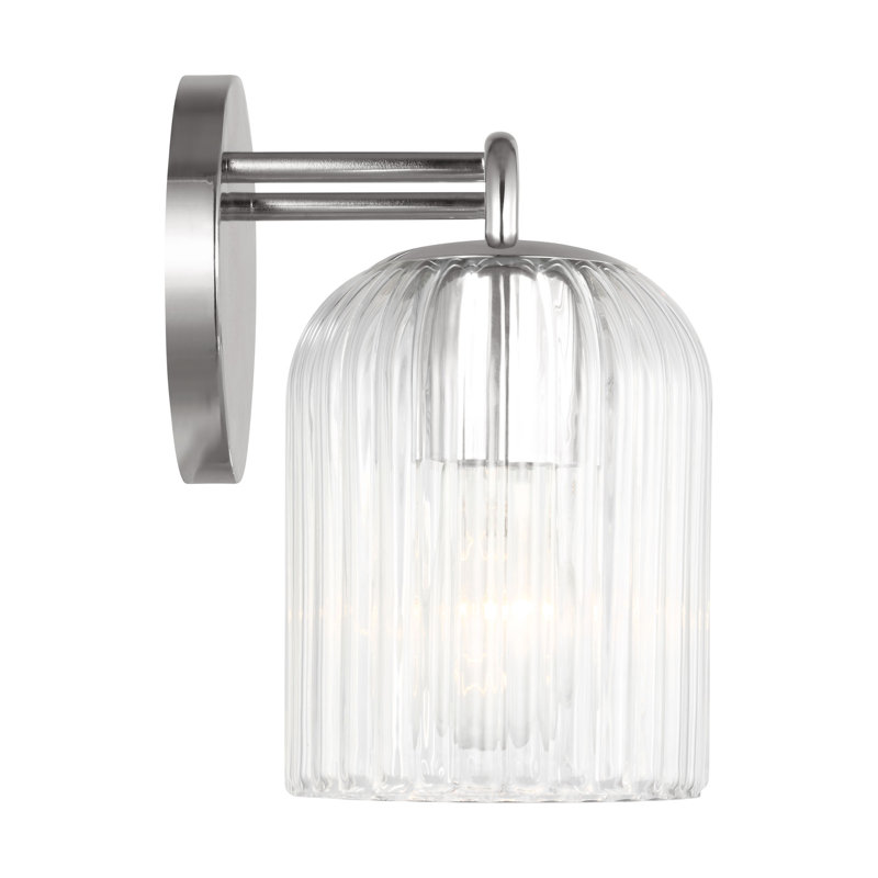 Petit meuble-lavabo Eisele de Génération Éclairage , Deux lumières, H 8,75 po x l 14 po x P 6 po, Chrome chrome