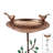 Doxey Copper Single Tier Birdbath