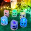 12pc Halloween Small Candle LED Bar  Party Horror Spooky  Room Decoration Colorful Light Electronic Candle