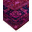 Overdyed Hand-Knotted Wool Modern-Contemporary Purple Area Rug 5' 10" x 9' 6"