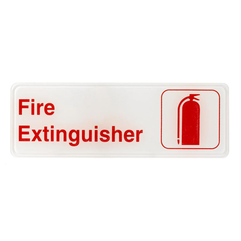 Enseigne d'extincteur