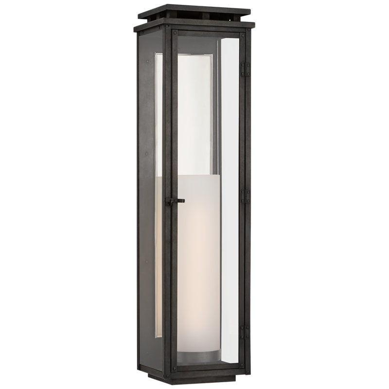 Chapman & Myers Cheshire 3/4 Wall Lantern, 27.75" H x 7.5" W x 6.5" D