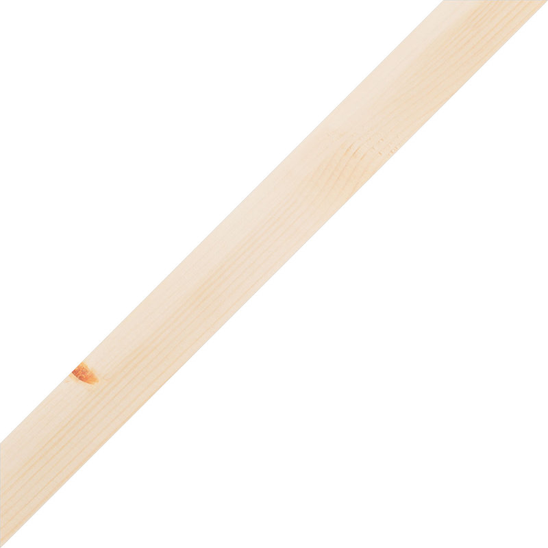 Attelle de genou lisse traditionnelle, l 3 1/2 po x P 26 po x H 26 po, H 26 po x l 3,5 po x P 26 po, Douglas (lisse)