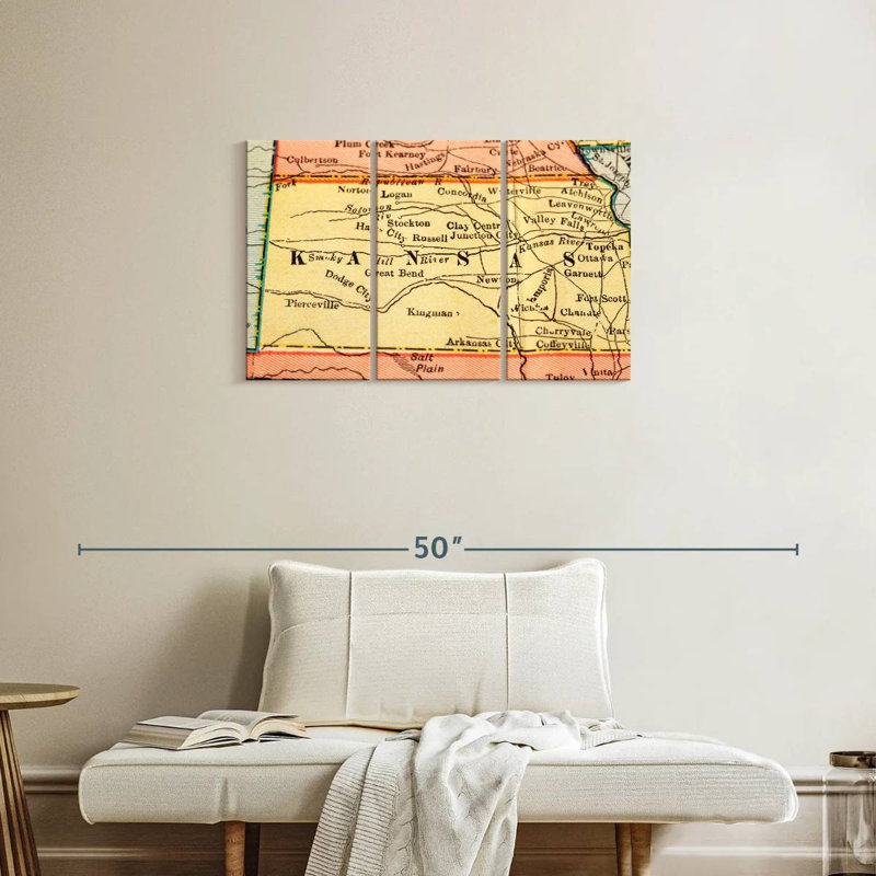 Old Style Kansas Amriel, 20" H x 33" W