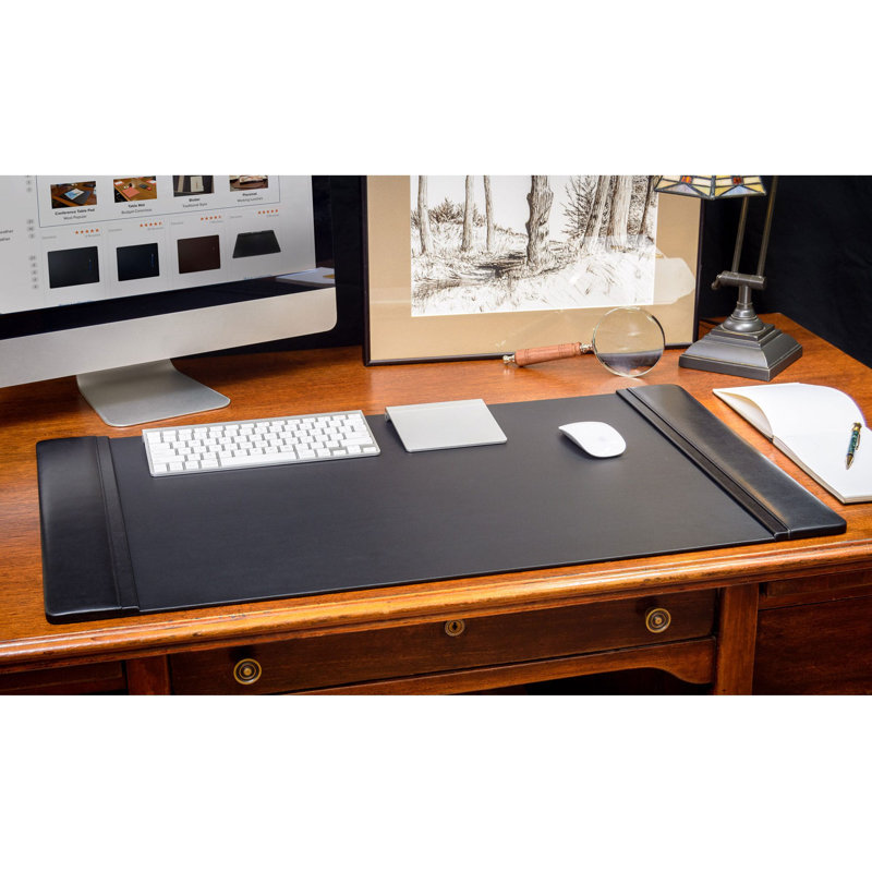 Sous-main de bureau Bramfield, Noir