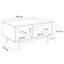 coffee table with storage compartment