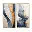 Margriete - ensemble de 2 reproductions d'art sur toile Geode Stone-102565009-102565013