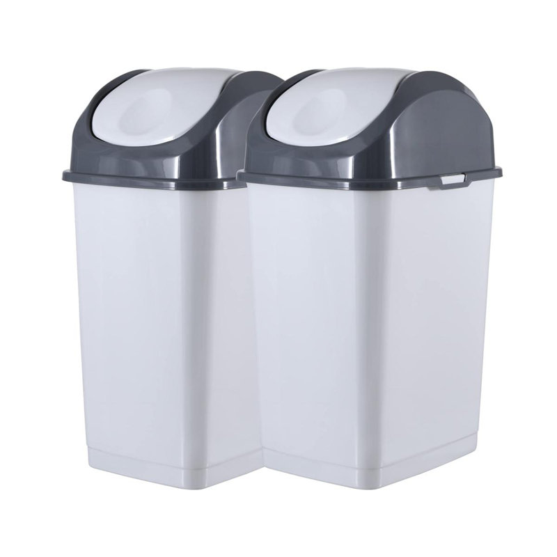 Poubelle de cuisine Superio pour poubelle de cuisine avec couvercle pivotant 9 gallons Slim 37 Qt, 4.5 Gallon