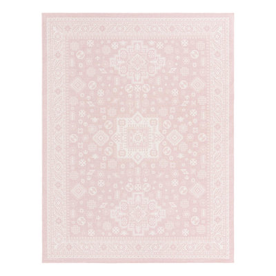 Tapis rose d'intérieur / extérieur Danera