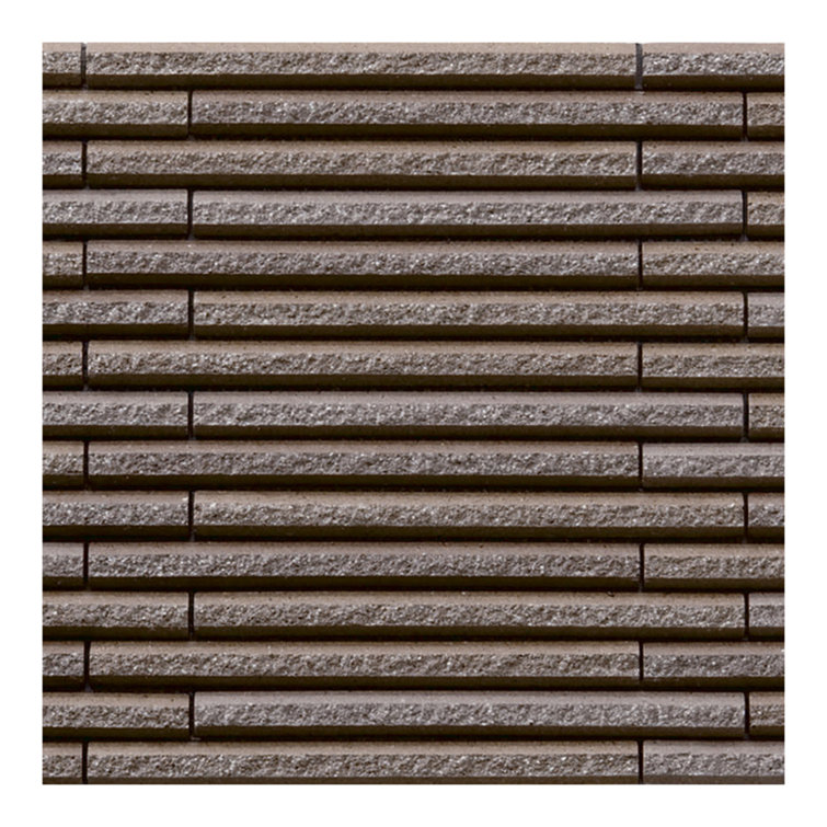 Hosowari Border 0.77" x 9" Ceramic Linear Mosaic Wall Tile