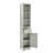 Modern Design Bathroom Cabinet In Grey - Freestanding With Drawer And Adjustable Shelf