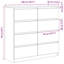 Sideboard 100X35x99 Cm Engineered Wood-1128361650
