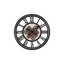 Horloge murale ronde en métal de 20 po VEnik