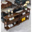 Console rustique avec pieds à colonnes classiques-1520305482-1520305477