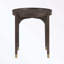 Table de bout ronde avec quatre pieds robustes