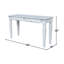 Console en bois massif Lowell-101645047