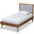 Upholstered Slat Bed-1924615248