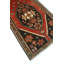 Tapis noir / brun / rouge unique 3 pi 9 po x 10 pi 6 po Adyant Adyant