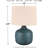 Signature Design By Ashley Malthace Metal Accent Table Lamp With Hammered Aluminum And Modified Drum Shade