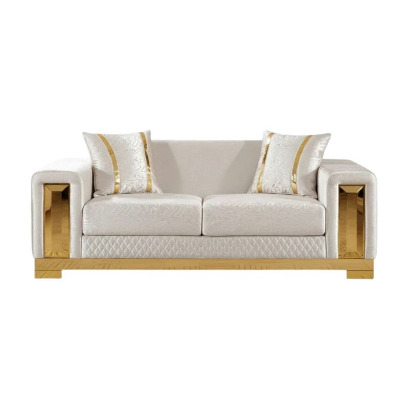 Causeuse Aalin, Beige