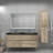 Smariti 60" Wall-Mounted Double Bathroom Vanity Set-1193115142