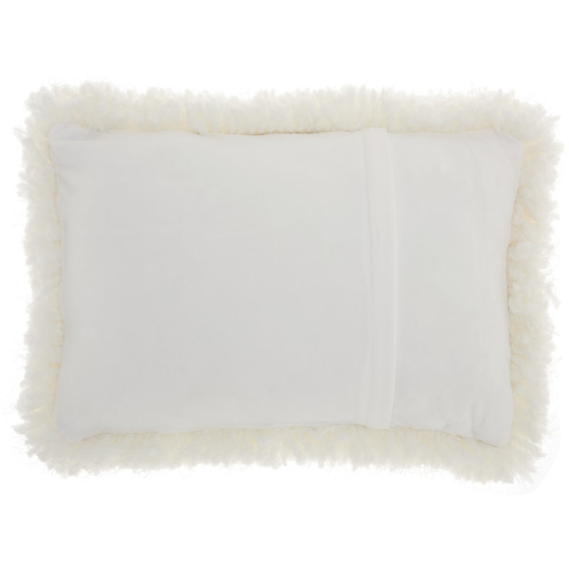 Throw Pillow, White