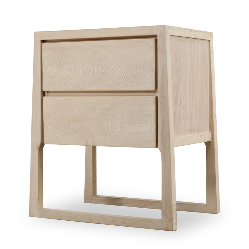 Solid Wood End Table