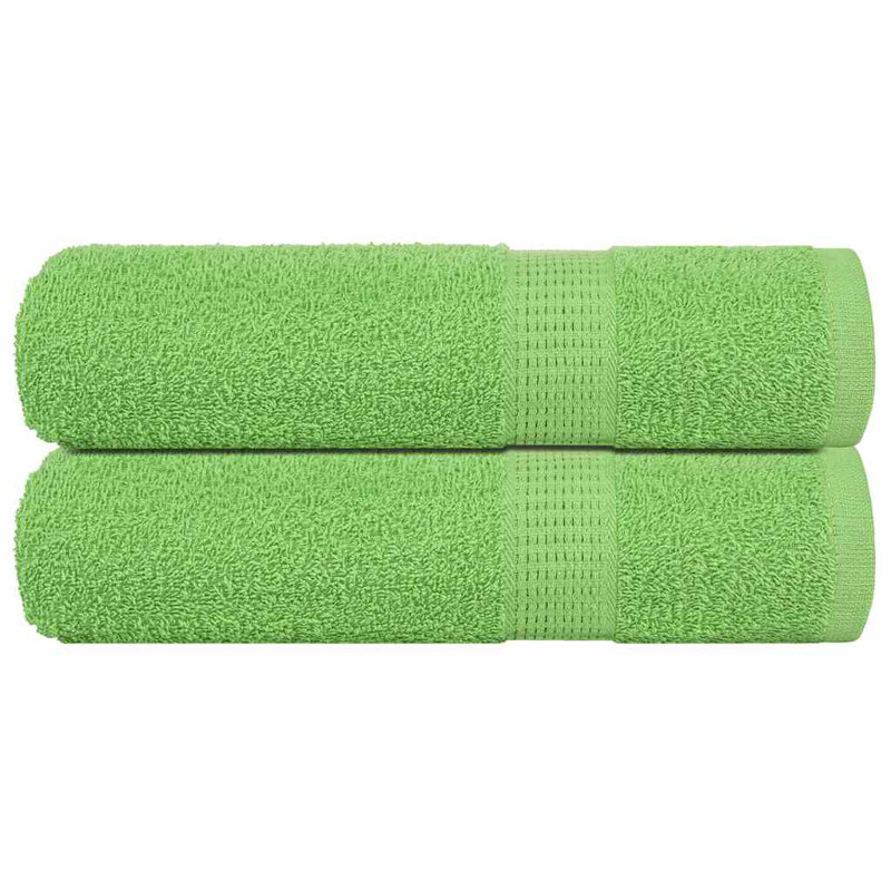 Saskya 100% Cotton Bath Towel, Apple green