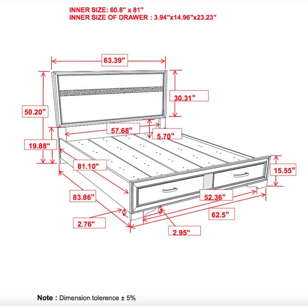 Dimensions du produit