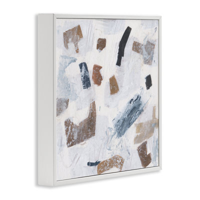 «Dappled Abstract Forms», art de la giclée encadrée par Melissa Wang
