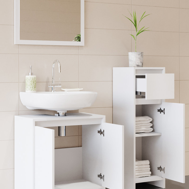 Harthe Bathroom Storage Furniture Set