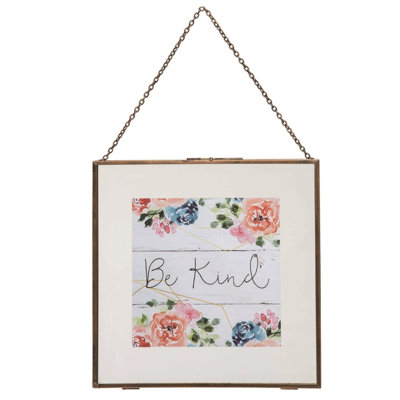 Beige Metal Picture Frame