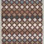 Abbott Hand Tufted Wool Geometric Area Rug in Brown-747306227