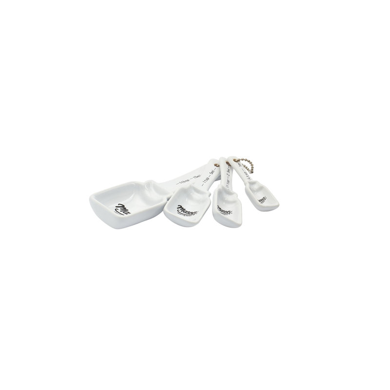 Mason Craft & More 4 -Piece Ceramic Measuring Spoon Set