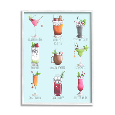 Cocktail de Noël, menu saisonnier - 218