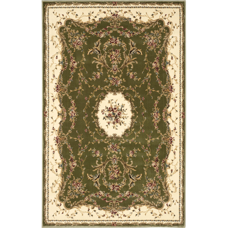 Tapis sauge Sherley, Rectangle 9 pi 10 po x 13 pi 2 po