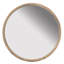 28 "miroir rond en bois, miroir mural pour la salle de bain