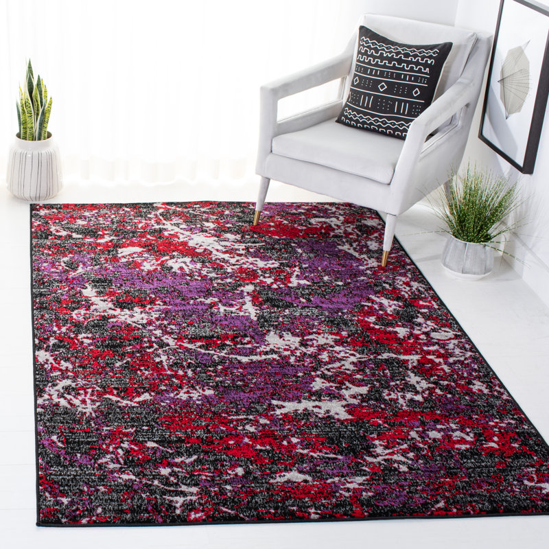 Skyler Performance Abstract Rug, Rectangle 6' x 9'