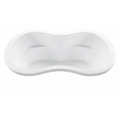 Baignoire de trempage à surface solide 72 po. X 48 po. MTI Solutions DoloMatte