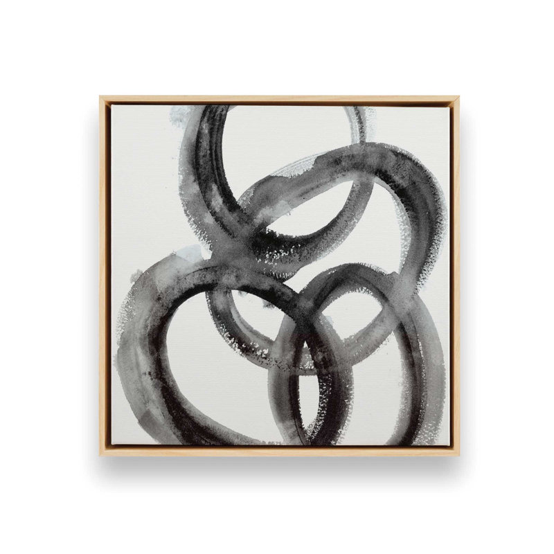 Impression sur toile dans un cadre entrelacé, H 32,75 po x l 32,75 po, Érable américain