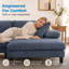 Canapé-lit modulaire convertible en U en chenille-1795498225