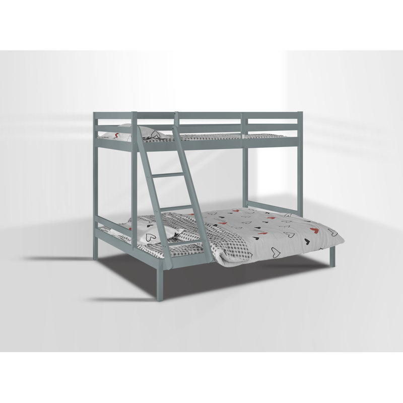 Noble Single/Double Bunk Bed, Grey