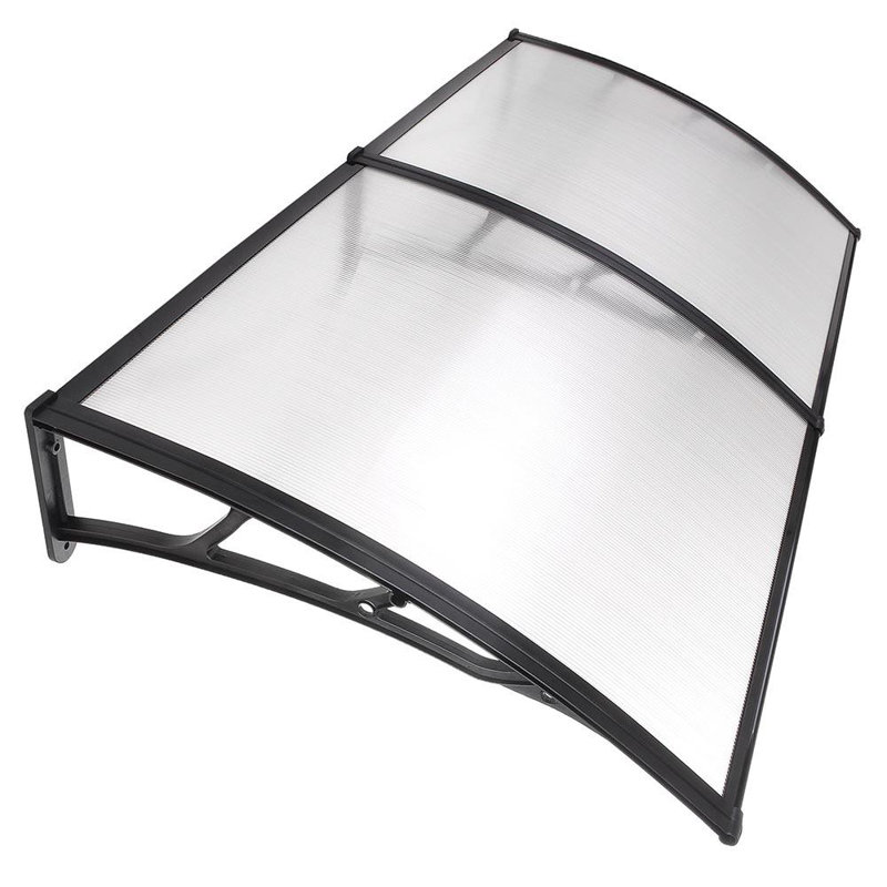 Happy Girl 2cm W x 1cm D Plastic White Cover Retractable Door / Window Awning