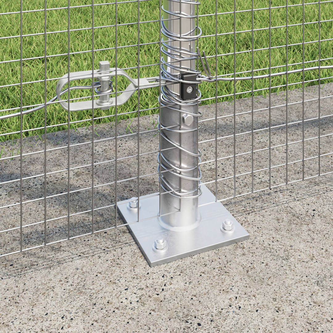 140cm H x 5000cm W Steel Border Fencing