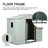 Outdoor 6 ft. W x 4 ft. D Metal Storage Shed-98251297