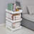 Bendite Stainless Steel Shelving Unit with Wheels-2066329779