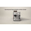 KitchenAid Semi Automatic Espresso Machine with Burr Grinder in Cast Iron Black