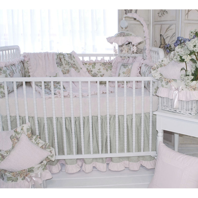 Abner 3 - Piece Organic Chenille Crib Bedding Set